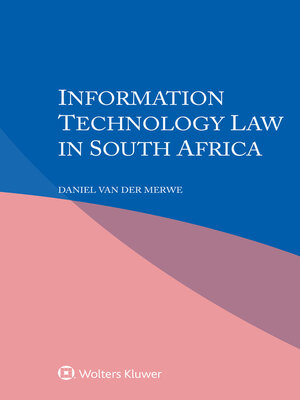 cover image of Information Technology Law in South Africa